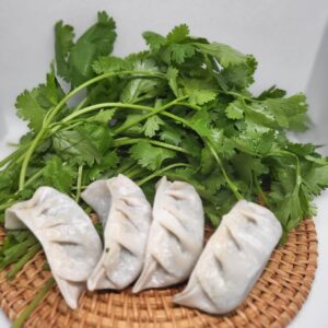 鮮豬肉芫茜餃(12隻)